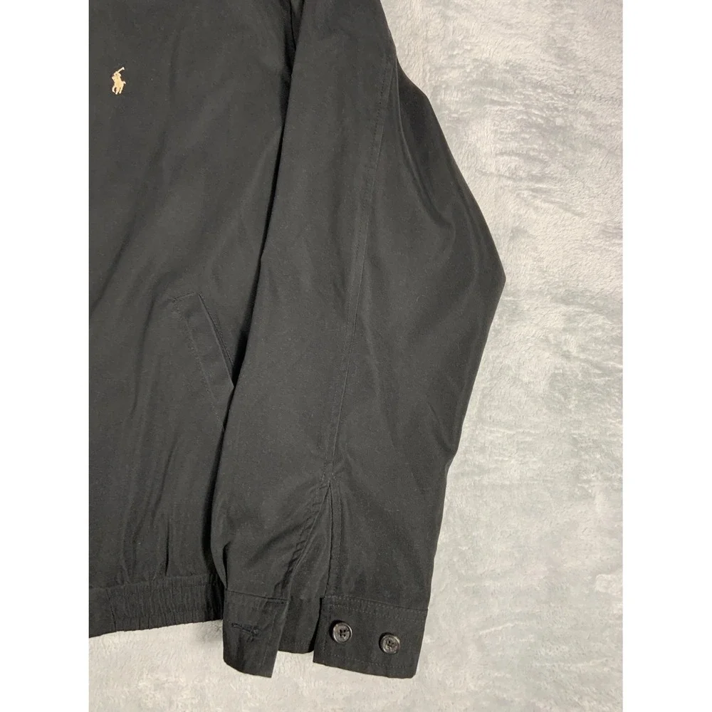 Polo Ralph Lauren Bi-Swing Men's Jacket XXL Black Zip Men Harrington